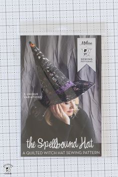 the spellbound hat is designed to look like a witch's hat