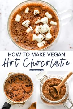 how to make vegan hot chocolate