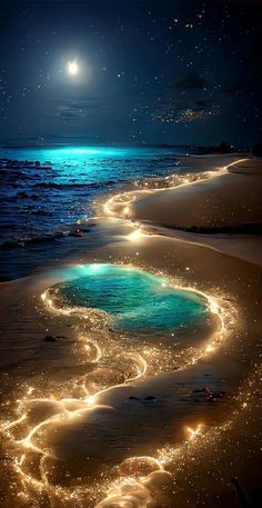 Wallpapers for iPhone Ocean At Night, Scenery Photography, Beautiful Art Pictures, Pretty Landscapes, Beautiful Wallpapers Backgrounds, Wallpapers Iphone, Fantasy Art Landscapes, Beautiful Scenery Nature