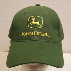 John Deere Owners Edition Farmers Hat Baseball Cap - Nothing Runs Like A Deere In New Without Tags Condition. Please See All Pictures For Best Description. Hat Bin 2 Farmers Hat, John Deere Accessories, Hat Baseball, John Deere, Green Yellow, Farmer, Baseball Cap, Accessories Hats, Baseball Hats