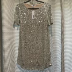 Steve Madden Sparkle/Sequence Mini Dress, Size Small. Never Worn With Tags Perfect Condition. Was Going To Wear It From My Bachelorette But Wore Something Instead Grey Wrap Dress, Sparkle Mini Dress, Velvet Corset, Pink Strapless Dress, Disco Dress, Bodice Dress, Leather Mini Dress, Sparkle Dress, Dresses Xxl