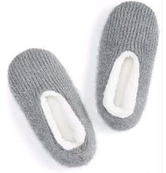 Elevate your comfort and style with these slipper socks from Charter Club. The faux fur material provides a soft and cozy feel, perfect for relaxing at home. Equipped with grippers on the bottom, these socks offer stability and prevent slipping. The grey color and sock style add a fashionable touch to your loungewear. These slipper socks are designed for women in a size S/M and come in their original packaging. Faux Fur Material, Ballerina Style, Shearling Slippers, Soft Slippers, Faux Fur Slippers, Warm Slippers, Fur Slippers, Warm Socks, Slip And Fall