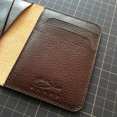 "This leather mini bifold wallet handmade is made of the high quality Italian Vachetta leather. Handmade Leather Wallet, Small Bi-fold Wallet, Handmade Minimalist Wallet, Personalized Men Wallet Dimension: 11cm x 8cm Available colors: Black, Brown, Blue...etc. Please message me directly for available leather color. All of our Handmade Leather Wallet and other product are fully personalizable, please just let me know what would you like to personalize / customize your own item, If you have any questions for us on this specific phone case, or any other product in my shop, or want to ask me about customized purchases - please let me know by clicking on the \"contact seller\" button. Thank you and happy shopping! - See more our products on Facebook: https://www.facebook.com/Salamcraft/ Pintere Brown Hand-stitched Card Holder For Gift, Brown Hand-stitched Card Holder Gift, Handmade Bifold Card Holder, Brown Leather Lined Trifold Wallet As A Gift, Artisan Bifold Card Holder With Interior Slots, Artisan Brown Bifold Card Holder, Leather Lined Bifold Card Holder As Gift, Bifold Card Holder With Leather Lining For Gift, Bifold Card Holder With Leather Lining As Gift