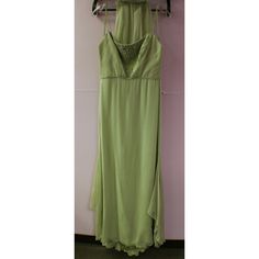 Excellent Condition Beautiful Lime Green Pastel Colored Gown With Intricate Floral Beading & Pleats On The Bust Area. Spaghetti Straps Tiered Back Design. Also Comes With Shoulder Shawl. Dressy Silk Evening Dress For Wedding, Elegant Fitted Embellished Bridesmaid Dress, Silk Sequined Maxi Dress For Wedding, Embellished Silk Evening Dress For Prom, Silk Evening Dress With Sequins For Wedding, Embellished Fitted Bodice Evening Dress For Bridesmaid, Bridesmaid Evening Dress With Embellished Fitted Bodice, Spring Wedding Mother Of The Bride Dress With Sequins, Embellished Fitted Maxi Dress For Bridesmaid