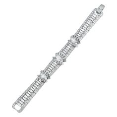 Bracelet Diamond, Baguette Cut Diamond, Marquise Diamond, Baguette Cut, Lovely Jewellery, Diamond Bracelets, Tennis Bracelet, Baguette, Diamond Bracelet