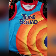 This Is A New, Never Worn Space Jam Basketball Style Shirt, Adult Medium, Tis The Season Basketball Shirt, White Collar Dress, Basketball Style, Cut Off Shirt, Tune Squad, Spirit Shirts, Muscle T Shirts, Basketball Shirts, Polo Shirt White