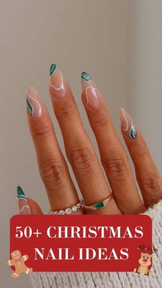 Christmas Nail Designs Holiday, Bright Nail Designs, Christmas Nail Ideas, Christmas Manicure