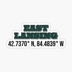 the fast lane logo sticker is green and white with black letters that read fast lanes