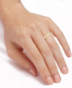 Dainty heart detail adds a romantic touch to this pretty diamond two-tone promise ring. 10 Carat Diamond Ring, Diamond Promise Ring, Diamond Promise Rings, Engagement Ring Guide, Jewelry Repair, Promise Ring, A Romantic, Gold Plated Sterling Silver, Promise Rings