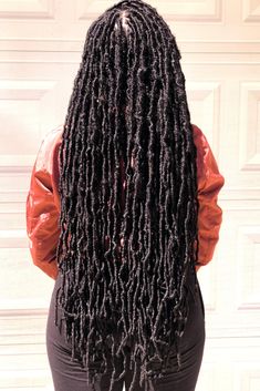 False Locs, Dreds Locs, Soft Locs Over Real Locs, Soft Faux Locs, Softlocs Hairstyle, Faux Locs Over Real Locs, Soft Locks, Styles Locs, Goddess Braids Hairstyles