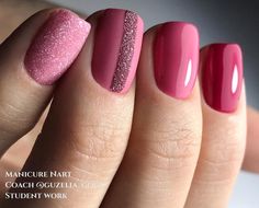 Beautiful gradient & detail Nail Techniques, Nail Art Gel, Nice Nails, Pink Nail Art, Crazy Nails, Beautiful Nail Designs, Manicure Y Pedicure, Fabulous Nails, Nail Art Hacks