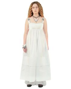 Foray Bustier Dress – Chopova Lowena Chopova Lowena, Charlotte Brontë, Bustier Dress, Bustier Top, Under The Stars, Jane Austen, Full Skirt, Empire Waist, Old World