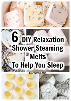 DIY Relaxation Shower Steaming Melts To Help You Sleep – Bath and Body Melt Recipe, In The Bathtub, Sugar Scrub Diy, Diy Shower, Scrub Recipe, Shower Steamers, Homemade Bath Products