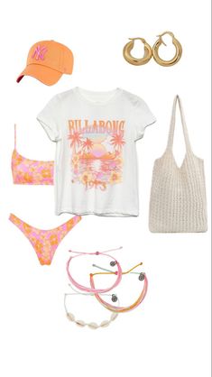 Bahamas Outfit Ideas Beach, Beachy Outfits Vacation, Cute Bikinis For Teens Summer, Beachy Products, Beachy Style Outfits, Bahamas Outfit Ideas, Cute Beachy Outfits, Beachy Fits, Beachy Summer Outfits