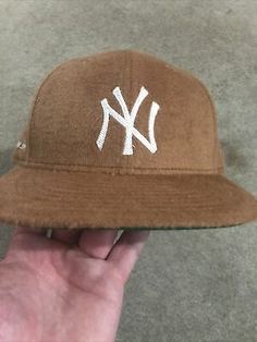 (eBay) new era x aimes leon dore wool Yankees hat -size 7 1/4-Send offers! Vintage Winter Baseball Cap With Short Brim, Vintage Brimmed Hats For Streetwear, Vintage Brimmed Streetwear Hats, Vintage Flat Bill Felt Hat For Winter, Winter Snapback Fitted Hat, Brown Winter Snapback Hat, Vintage Winter Hats For Streetwear, Wool Cap For Streetwear, Yankees Hat