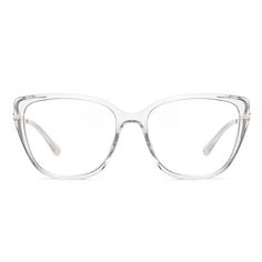 Bink | Oval/Clear/TR90 - Eyeglasses | ELKLOOK Elegant Clear Anti-reflective Sunglasses, Long Eyeliner, Dynamic Lines, Custom Glasses, Eye Round, Vision Glasses, Free Frames, Glass Frame, Men Eyeglasses