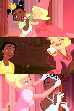 the princesses from disney's animated movie