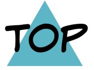 the top logo is black and blue with a triangle at the bottom that says,'top '