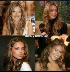 Hair Colors For Dark Brown Eyes, Honey Brunette Hair, Hair With Green Eyes, Honey Brunette, Improve Your Style, Honey Brown Hair, Brown Hair Inspo, Hair Inspiration Long, Brunette Hair With Highlights