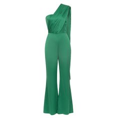 F00199037-104 Off Shoulder Jumpsuit, Wedding Jumpsuit, Green Jumpsuit, Jumpsuit Summer, Casual Outerwear, Business Dresses, Business Outfits, Elegant Outfit, Style Elegant