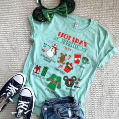 Get your family ready for Christmas with this Disney Christmas Shirt. Featuring a Mickey Snowman, Mickey Wreaths, Cozy Treats, and more, it's everything you need whether you're taking a Disney Christmas Vacation, or throwing a Disney Christmas Party of your own at home. Disney Christmas Sweatshirt. Build a snowman. Bake some Mickey Gingerbread, Deck the Halls with Mickey Wreaths, and Drink some cozy drinks. Or find that perfect gift! Whether you love shopping for gifts or finding the best ugly s Party To Do List, Mickey Snowman, Holiday To Do List, Snowman Hot Cocoa, Disney Christmas Vacation, Disney Christmas Party, Disney Christmas Outfits, Christmas Family Vacation, Mickey Wreath