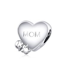 42787985031304 Anniversaire Diy, Bracelet Pandora, Family Jewellery, Pandora Bracelet Charms, Love Charms, Love Mom, Pandora Bracelets, Diy Charms, Heart Beads