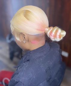 Event Hairstyles, Blonde Ponytail, Feed In Braids Hairstyles, Quick Natural Hair Styles, Dyed Natural Hair, Business Hairstyles, Hair Shows