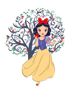 snow white and the apple tree by jwjc on devisycrell