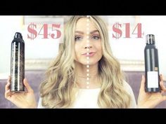 Here's a review of $14 vs $45 texturizing spray! Here we're pitting affordable vs splurgeable, drugstore vs luxury. Hope you enjoy!Keep up with all my new ha... Vs Hair, Texturizing Hair, Volumizing Spray, Texture Spray, Summer Waves, Heatless Hairstyles, Texturizing Spray, Perfect Model, Some Body