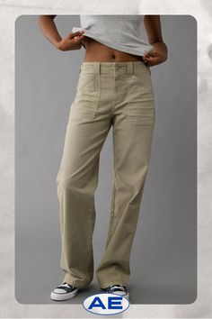 Stretch canvas with a super soft hand-feel/Holds its shape & won't bag out. Ever./Utility details Business Casual With Tennis Shoes, Redo Wardrobe, Pnw Style, Athletic Fit Jeans, Jean Trends, Utility Pants, Fall Clothing, Curvy Jeans, Women Denim Jeans