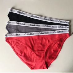 You're Getting Authentic Nwt Calvin Klein 3pc Bikini Panty Set Made Of 90% Cotton And 10% Lycra Spandex. Exposed Elastic Waistband With Embossed Repeating Logo. No Offers, No Returns, Or Trades, Thank You For Understanding. Thanks, Money Tree Store Black Calvin Klein Elastane Bottoms, Black Calvin Klein Bottoms, Calvin Klein Thong, Calvin Klein Ck One, Money Tree, Calvin Klein Women, Calvin Klein Woman, Calvin Klein Black, Womens Calvin Klein