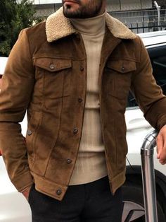 Mens Dress Coats, Male Accessories, Winter Swag, Boys Puffer Jacket, Green Leather Jackets, Stylish Mens Outfits, Amazing Ideas, Henry Cavill