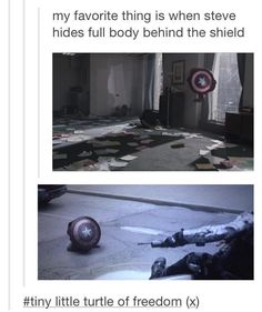 an image of the inside of a room with captain america in it