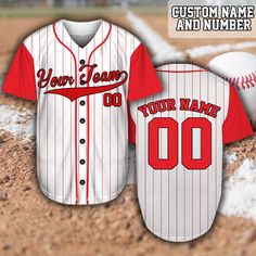 a baseball jersey with the name and number on it