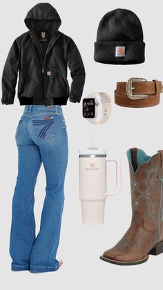 Western Jeans Outfit, Country Outfits Winter, 7s Jeans, Country Outfits Women, Cute Cowgirl Outfits, Casual Country Outfits, Cowgirl Style Outfits, Southern Outfits, Country Style Outfits