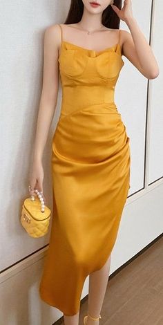 Aesthetic yellow corset dress midi sleeveless off shoulder. For elegant and feminine women. Classy dressy short dress with an unique design to raise your elegance. Perfect for hoco homecoming and evening party. Yellow Corset Dress, Corset Dress Midi, Yellow Corset, Yellow Bodycon Dress, Corset Dresses, Midi Dress Elegant, Aesthetic Yellow, Corset Midi Dress, Feminine Women