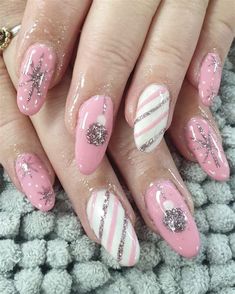 Web with soft and muted pink nails, your christmas manicure will feel elegant, feminine, and have that touch of unexpected color. Today i have some more christmas nail art for you guys! There is magic and festivity in the holidays, which is usually represented by glittery, shiny nail details. Web 45+ pink christmas nails design ideas we have gathered some gorgeous pink christmas nail ideas that will make you stand out at any holiday gathering. We’ve curated a list that’ll make your holiday se... Christmas Nails White And Pink, 90s Christmas Nails, Baby Pink Christmas Nails, Christmas Nails Pink And White, Christmas Pink Nails, Holiday Nails Pink, Pink Glittery Nails, Nails 90s