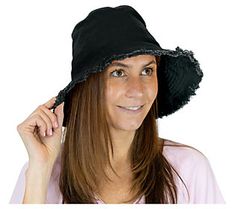 Top off your sunny look with this fun and fashionable bucket hat, featuring a flexible brim accented with fringe detailing, and an adjustable interior ribbon for the perfect fit. From Sprigs. Ribbon Tie, Earmuffs, Light Denim, Bucket Hat, Accessories Hats, Hot Pink, Perfect Fit, Ribbon, Fashion Accessories