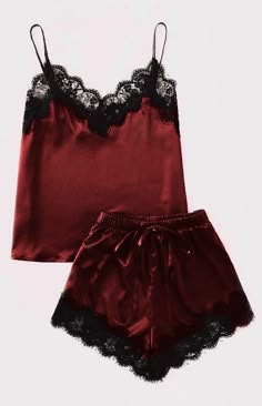 Goth Pajamas, Pajama Fashion, Cute Pajamas, Lingerie Set, Nightwear, Aesthetic Clothes, Victoria Secret, Books Wattpad, Pajamas