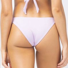 Bnwt L*Space Pointelle Rib Camacho Bikini Bottom - Peony Size Small Reduced Price! Original $79 Feminine Swimwear Bottoms For Spring, Feminine Spring Swimwear Bottoms, Purple Fitted Bottoms For Beach Party, Fitted Purple Bottoms For Beach Party, Chic Stretch Swimwear For Brunch, Feminine Stretch Beach Bottoms, Purple Spring Bottoms For Poolside, Fitted Beachwear Bottoms For Brunch, Feminine Swimwear For Beach Party