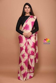 Tie And Dye Saree, Bridal Sarees Online, Shibori Pillows, Shibori Sarees, Formal Saree, Long Stitch, Cotton Sarees Online, Khadi Saree