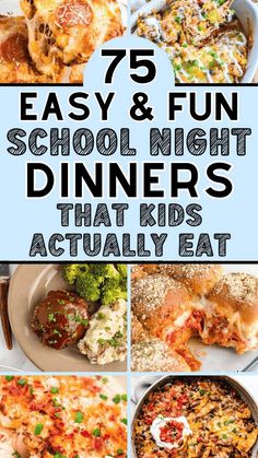 School Night Dinner Ideas, School Dinner Ideas, School Night Dinners, Back To School Dinner Ideas, Lazy Dinner Ideas, School Night Dinner, Dinner Ideas For Kids, Back To School Dinner, Lazy Dinner