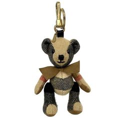 Used Burberry Bag Charm Bear Beige Black Gold Nova Check Canvas Gp Burberry Key Ring Keychain Teddy Animal Motif Accessory (Sku: Gzl10mjo) === General === Brand : Burberry === Design === Type : Handbag Charm : Material : Canvas Color : Beige, Black === Included Items === Accessories : None Accessories Notice : Before Purchasing, Please Refer To The Images Of The Accessories Included With The Item. === Condition === Condition : Used (Good) Ranking : Rank Ab Used - Traces Of Usage, Scratches / Dir Ring Keychain, Classic Flap, Burberry Bag, Gucci Jackie Bag, Vintage Dior, Dior Saddle Bag, Hermes Bag Birkin