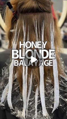 Adina Pignatare | BALAYAGE | HAIR VIDEOS | EDUCATOR on Instagram: "That honey blonde 🍯 Step by Step Balayage. Do you actually paint your balayage applications?   Of course I started with #metaldetox - this will neutralize any metals in the hair to create a safe canvas to paint on top of! It’s so easy to use, just mist it on in sections. No down time.  I painted with @lorealpro #blondstudio 8 with 40 volume. I like my ratio 1 scoop to 2oz of developer. I glossed with #dialight 10.01 with 9 Volume.   🍯 Things to remember when balayaging: - never let go of tension  - keep your brush on its side  - saturation is important to get the right amount of lift. You shouldn’t be able to see thru the lightener  - open air is less aggressive - your section shouldn’t be wider than your✌🏻sign   #loreal