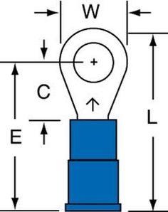 a blue light bulb with arrows pointing in different directions