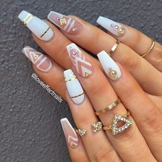 KHAYANDERSON Summer Designs, Nail Swag, Glam Nails, Beautiful Nail Designs, Luxury Nails, Nail Art Ideas, Fabulous Nails, Coffin Nails Designs, Classy Nails