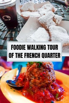 foodie walking tour of the french quarter