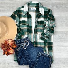 Experience ultimate comfort and style with our Wool Blend Plaid Button Up Shacket. This oversized shacket combines the warmth of wool with the comfort of a shirt, making it perfect for any chilly day. Fall Shacket With Button Closure For Cold Weather, Fall Shacket For Cold Weather With Button Closure, Casual Oversized Flannel Outerwear, Cozy Fall Shacket With Buttons, Relaxed Fit Shacket For Fall Outdoor Activities, Casual Fall Shacket For Cold Weather, Relaxed Fit Shacket For Outdoor Fall Activities, Fall Flannel Workwear Outerwear, Fall Flannel Outerwear For Work