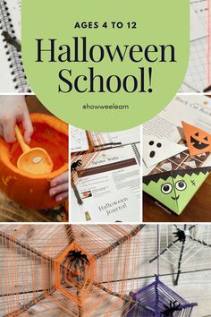 halloween activities and crafts for kids to make