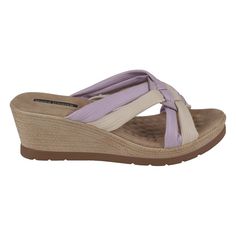 The Caro wedge sandal from GC Shoes are perfect for warm-weather days. With two-tone detail, these wedges exude modern appeal. Elevate your warm weather essentials collection with these two-tone comfort slide wedge sandals. This pair sports a versatile look, perfect for a myriad of ensembles while remaining effortlessly stylish. Purple Wedge Heel Sandals For Beach, Weather Day, Wedge Sandal, Warm Weather, Wedge Sandals, Two Tone, Lavender, Wedges, Sandals